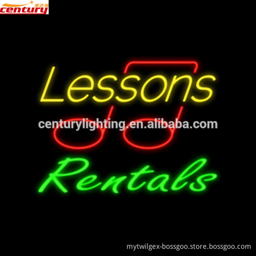 wholesale china factory price lessons rentals neon sign